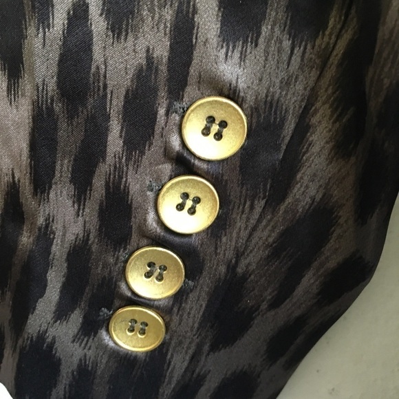 L’Agence Taryn Double Breasted Silk Blazer New Without Tags - Picture 11 of 16